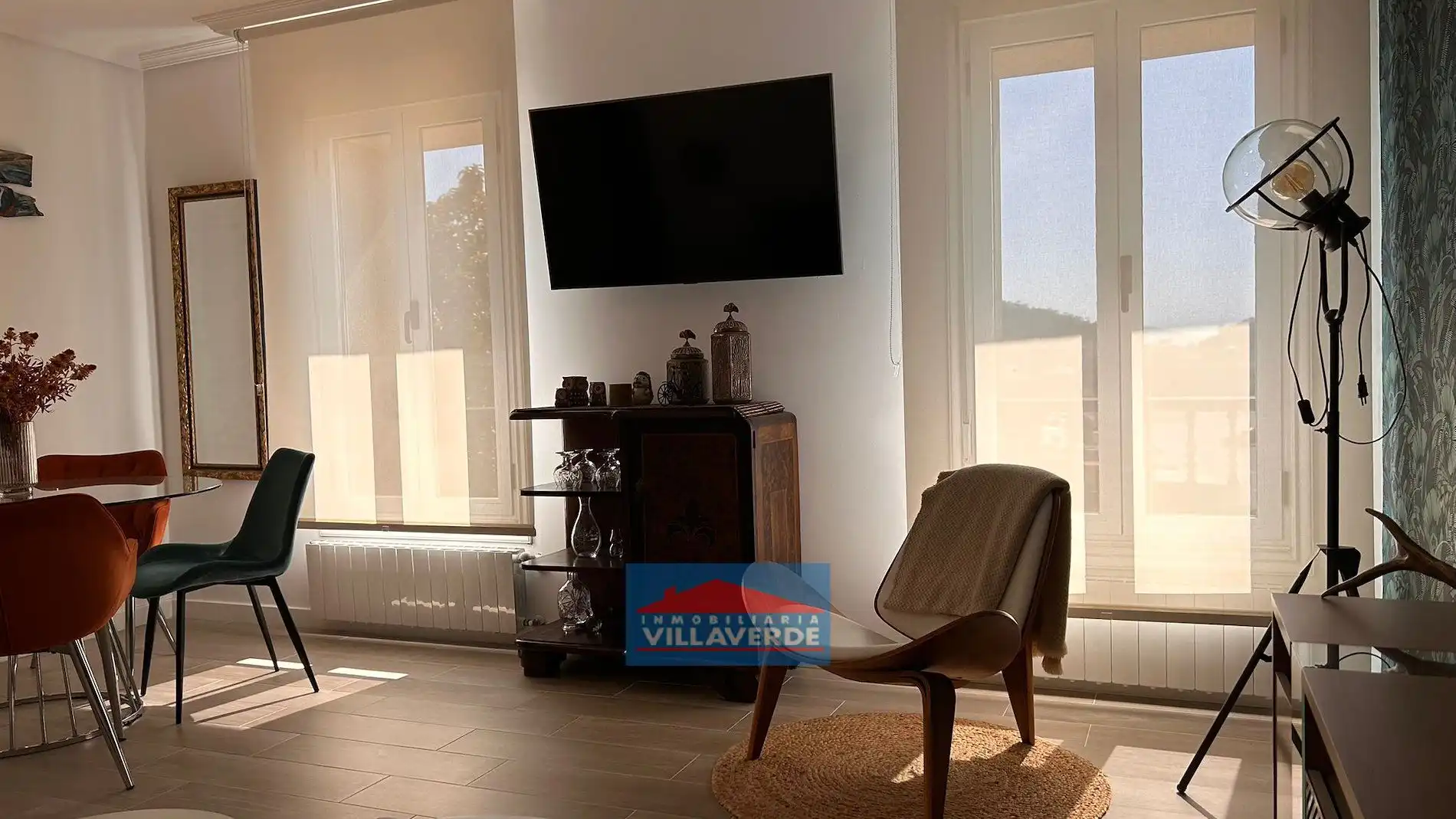 Living room of Flat for rent in Cangas   with Furnished