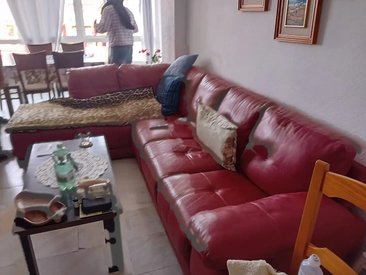 Living room of Flat for sale in Torrox  with Air Conditioner, Furnished and Oven