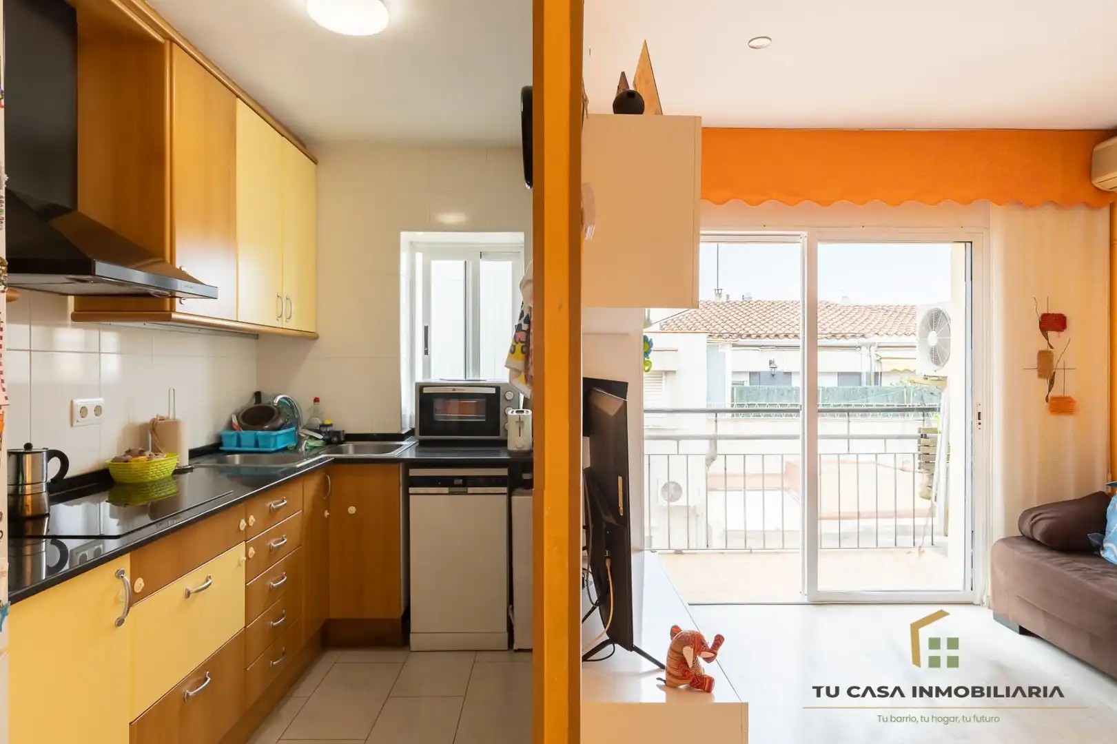 Cocina de Ático en venta en Badalona con Aire acondicionado y Calefacción