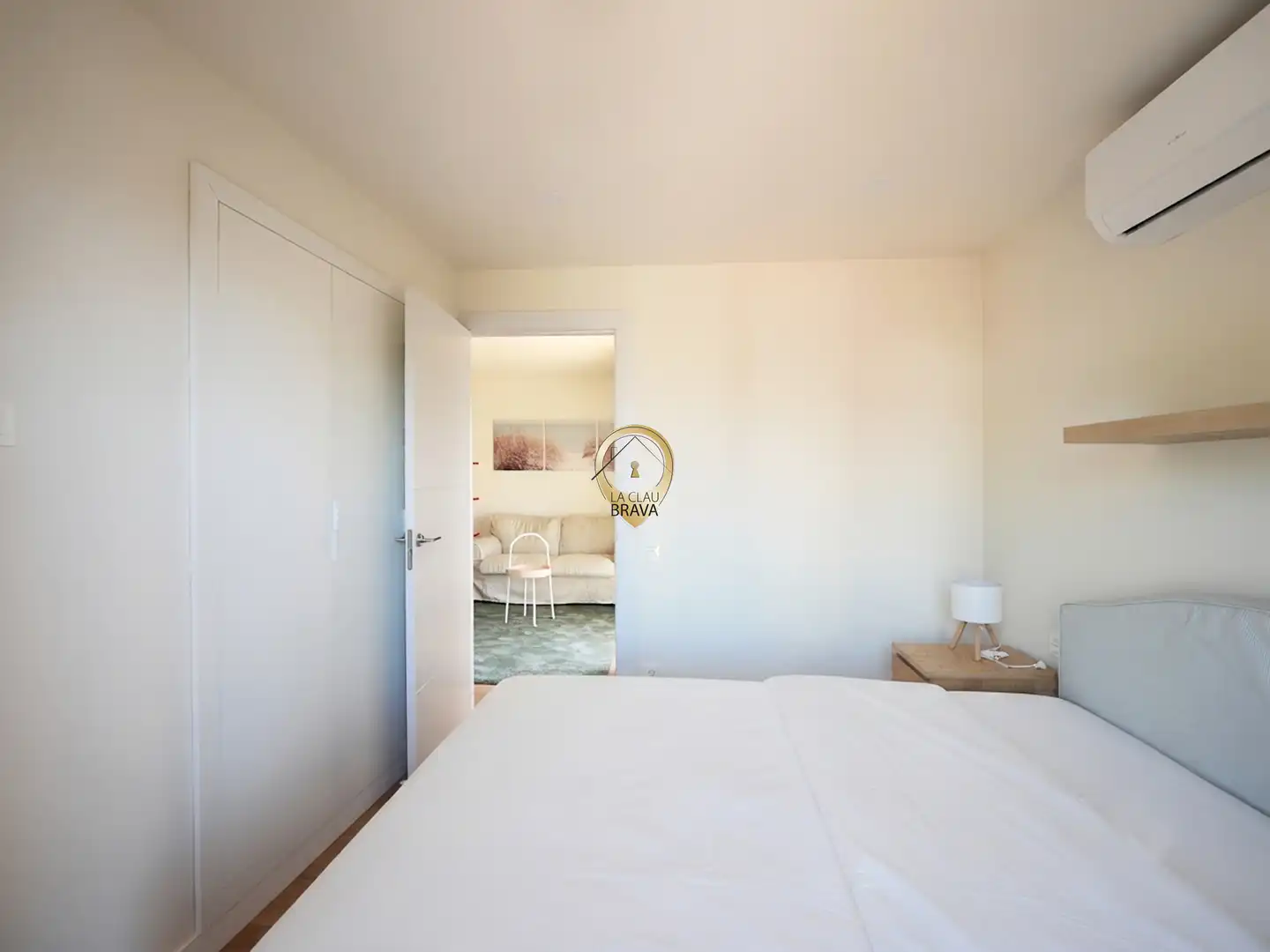 Bedroom of Flat for sale in Calonge i Sant Antoni  with Air Conditioner, Heating and Parquet flooring