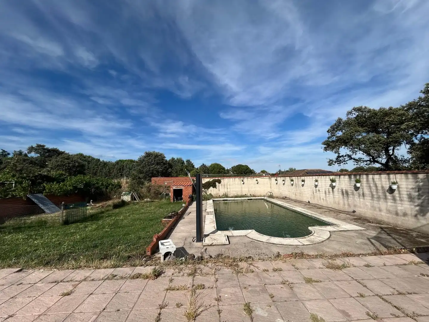 Piscina de Casa o chalet en venta en San Román de los Montes con Calefacción, Jardín privado y Piscina