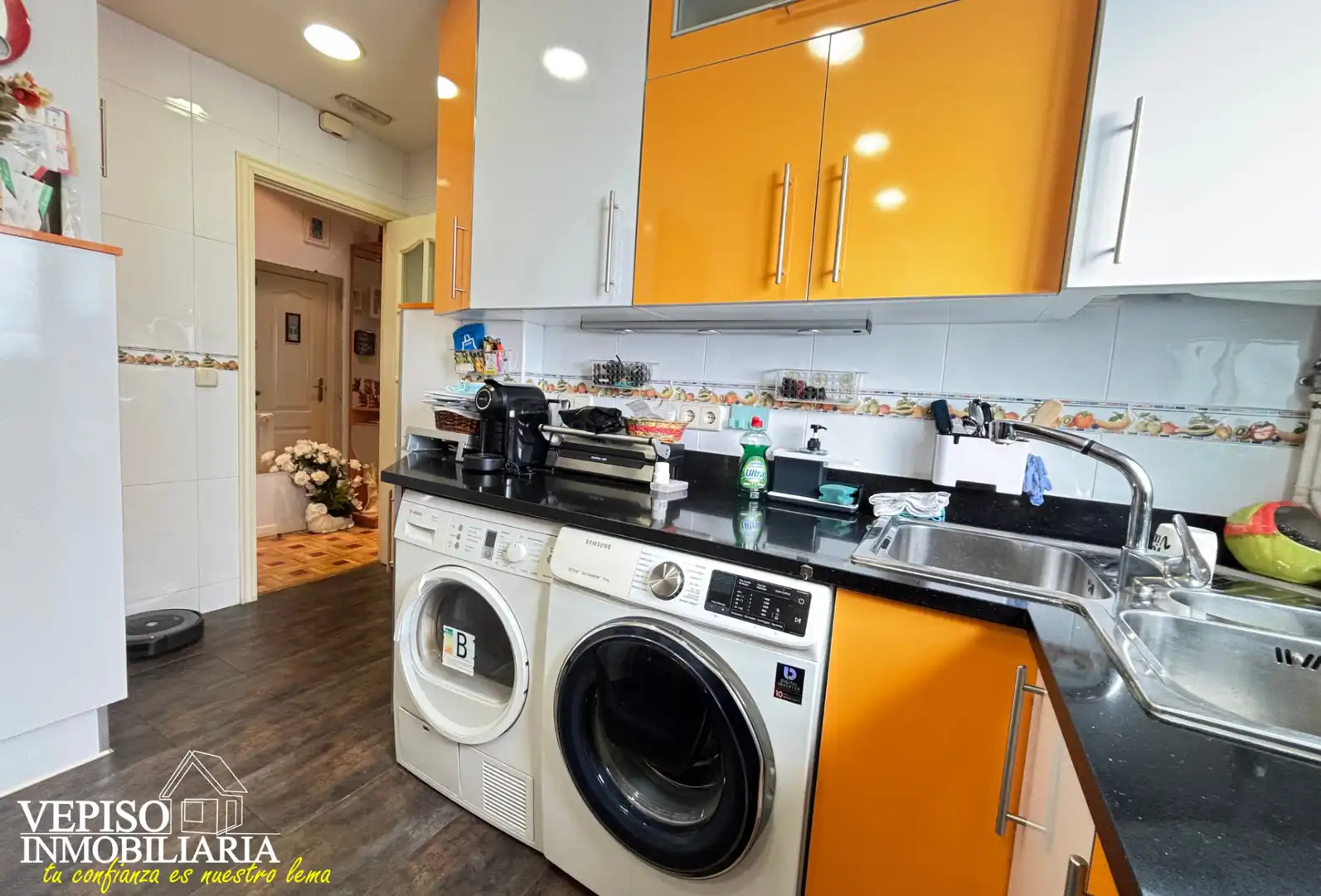 Küche von Wohnung zum Verkauf in Madrid mit Klimaanlage, Heizung und Abstellraum
