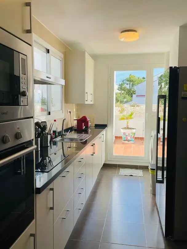 Cocina de Ático en venta en La Alcaidesa con Aire acondicionado, Calefacción y Terraza
