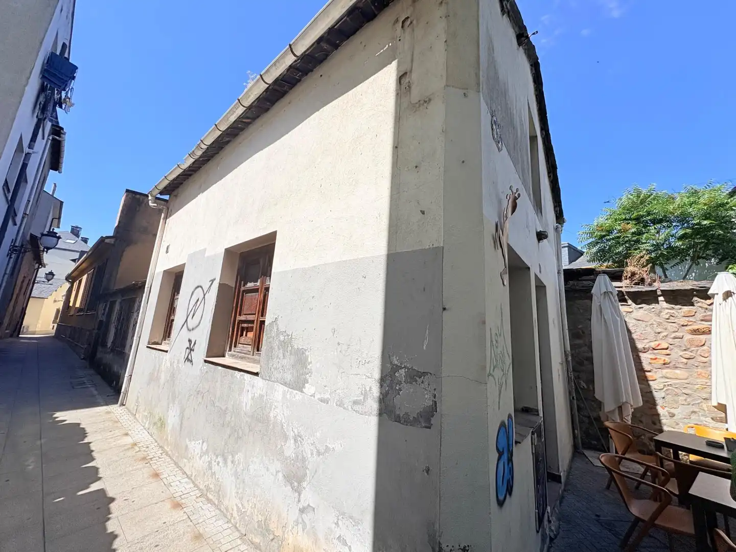 Vista exterior de Casa o xalet en venda en Ponferrada