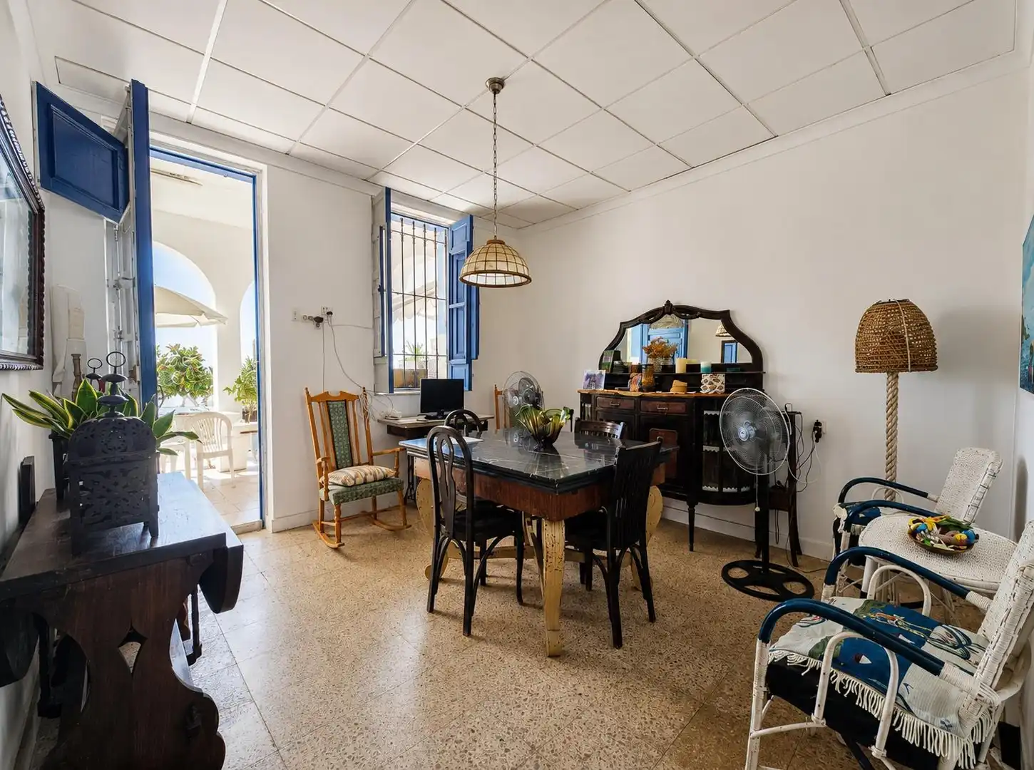 Dining room of Houses for sale in Santa Pola  with Private garden, Terrace and Storage room