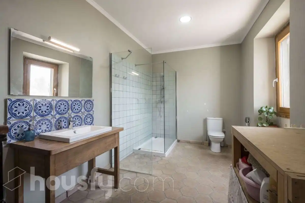 Baño de Casa o chalet en venta en Font-rubí con Calefacción, Jardín privado y Terraza