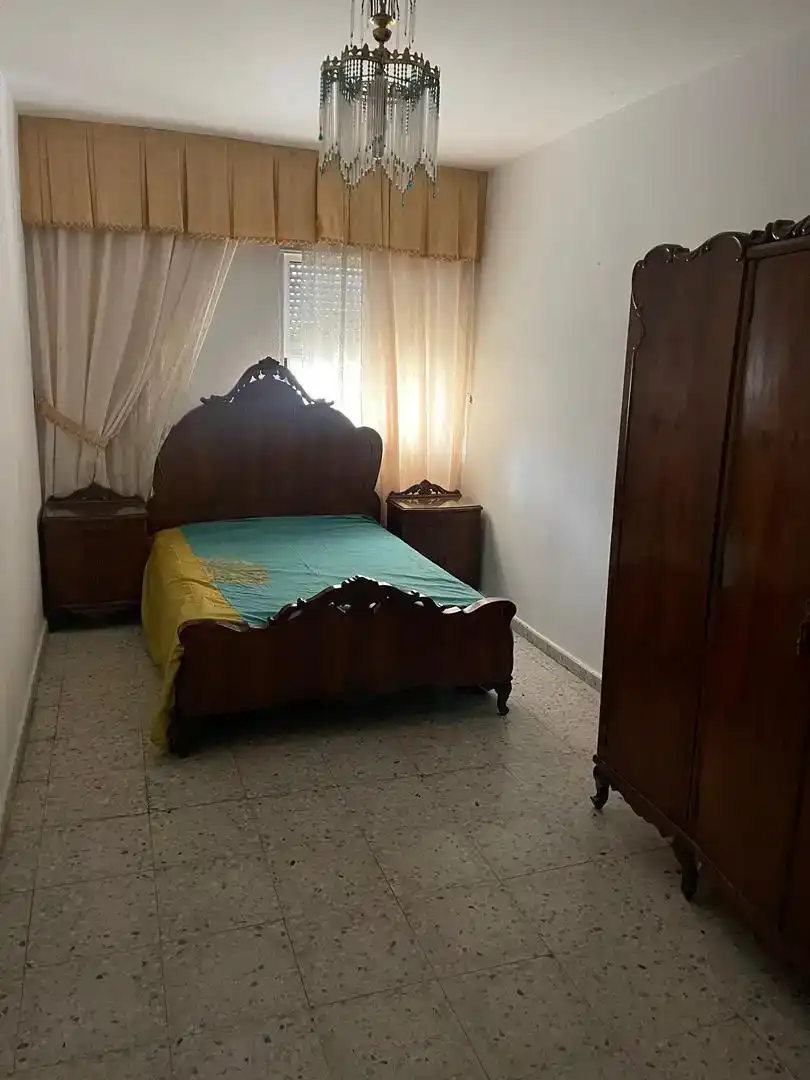 Schlafzimmer von Erdgeschoss zur Miete in Villar del Rey mit Möbliert, Ofen und Waschmaschine