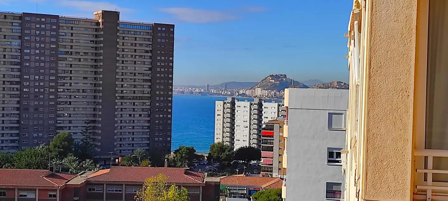 Exterior view of Flat for sale in Alicante / Alacant  with Terrace, Storage room and Community pool