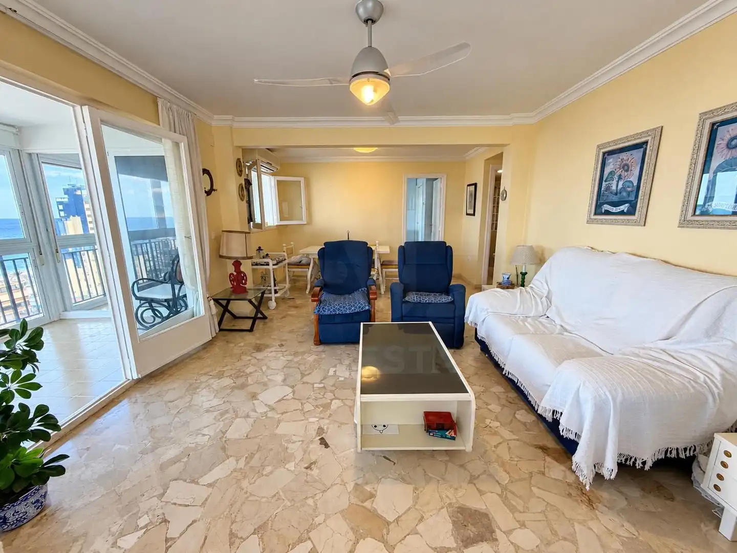 Sala d'estar de Pis en venda en Playa de San Juan - El Cabo de las Huertas