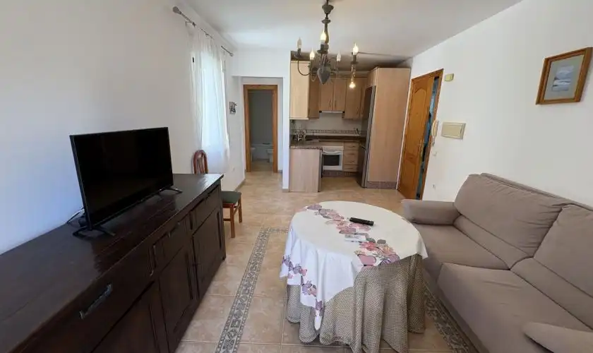 Sala de estar de Ático en venta en Carboneras con Aire acondicionado, Calefacción y Terraza