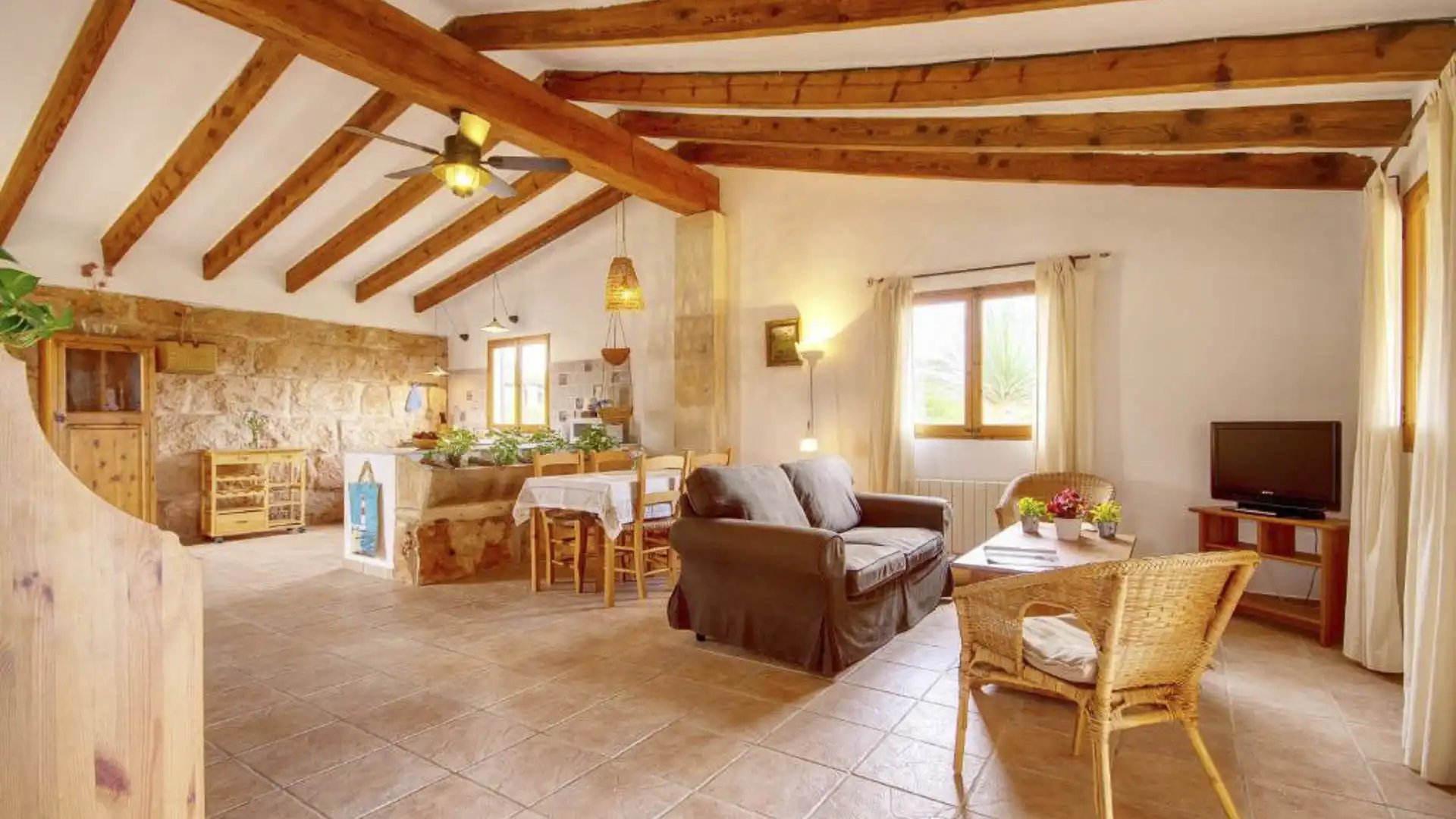 Wohnzimmer von Gebäude zum Verkauf in Corvera de Asturias mit Alarm