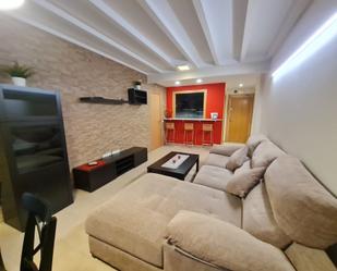 Living room of Duplex to rent in  Madrid Capital  with Air Conditioner, Heating and Private garden