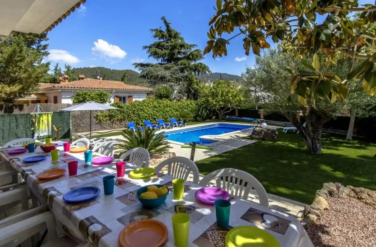 Jardín de Casa o chalet de alquiler en Vacarisses con Aire acondicionado, Calefacción y Jardín privado