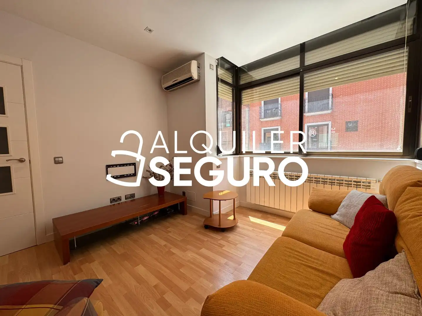Sala de estar de Piso de alquiler en Madrid con Calefacción y Amueblado