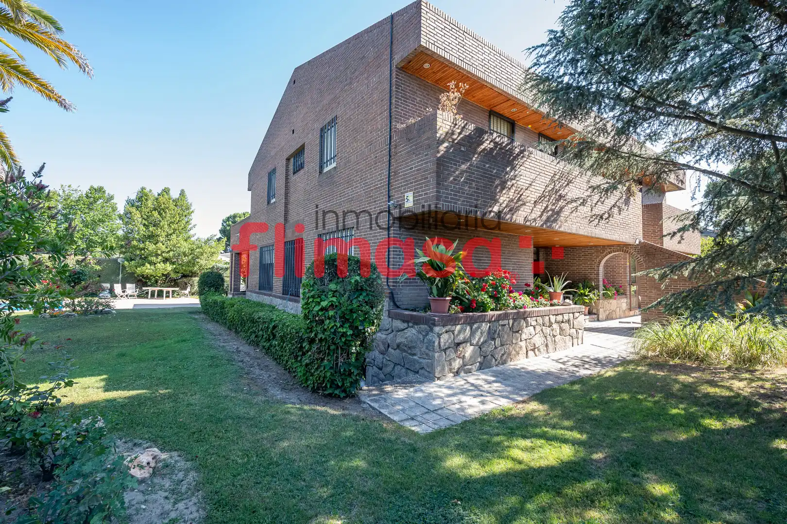 Exterior view of Houses for sale in Villaviciosa de Odón  with Heating, Private garden and Terrace
