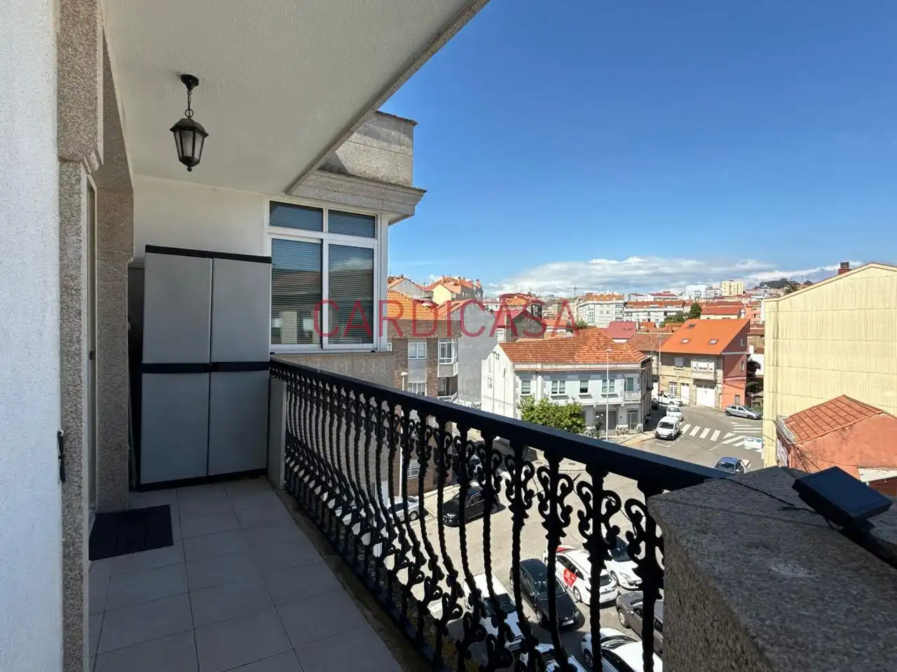 Vista exterior de Pis en venda en Vigo  amb Calefacció, Parquet i Terrassa