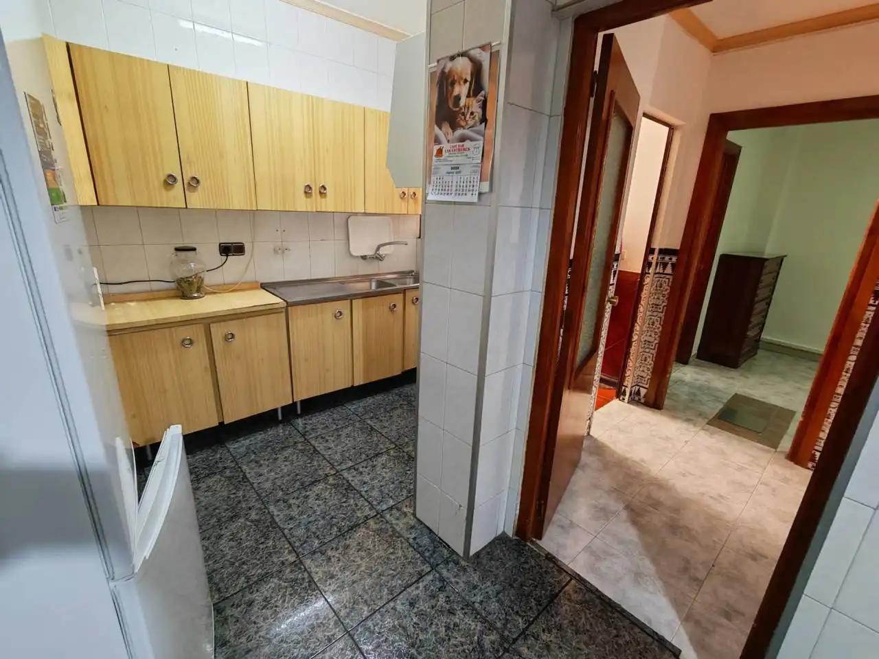 Küche von Wohnung zum Verkauf in Huétor Tájar mit Privatgarten