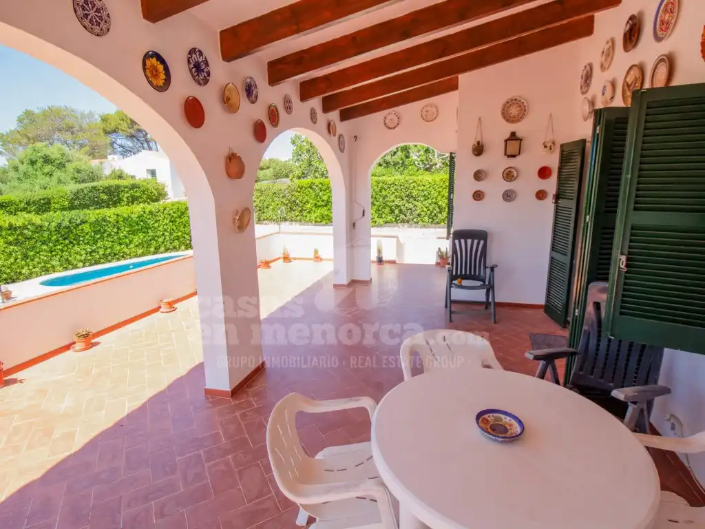 Exterior view of Houses for sale in Sant Lluís  with Heating, Private garden and Terrace
