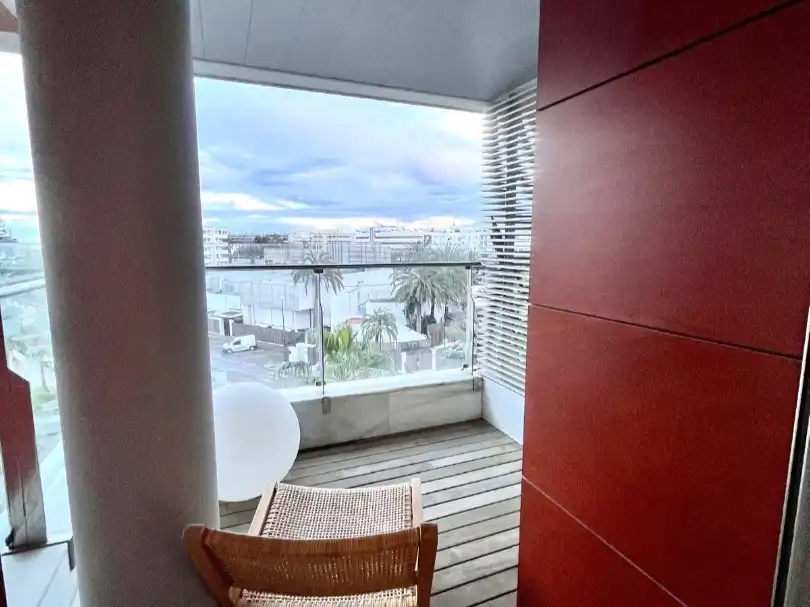 Balcony of Apartments for rent in Eivissa  with Air Conditioner, Heating and Parquet flooring