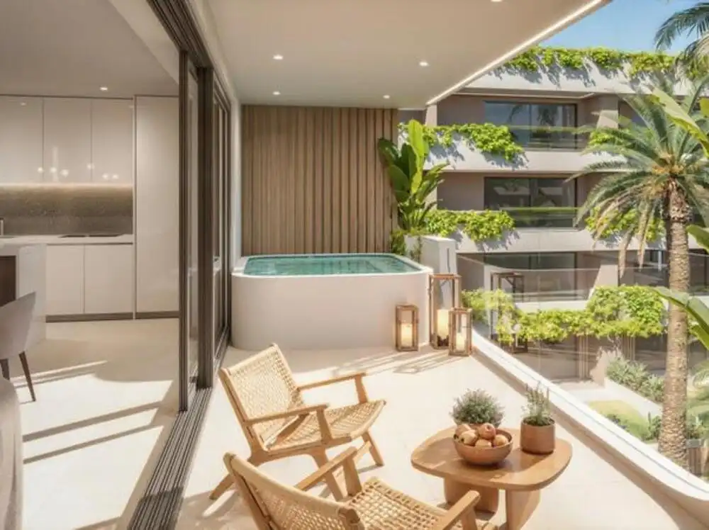 Terraza de Apartamento en venta en Marbella con Aire acondicionado, Calefacción y Terraza