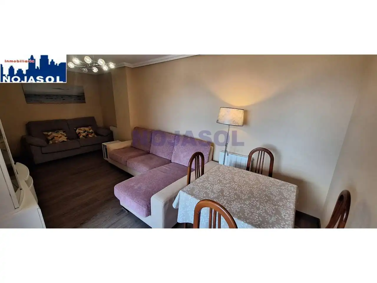 Sala de estar de Apartamento de alquiler en Noja con Calefacción, Terraza y Amueblado