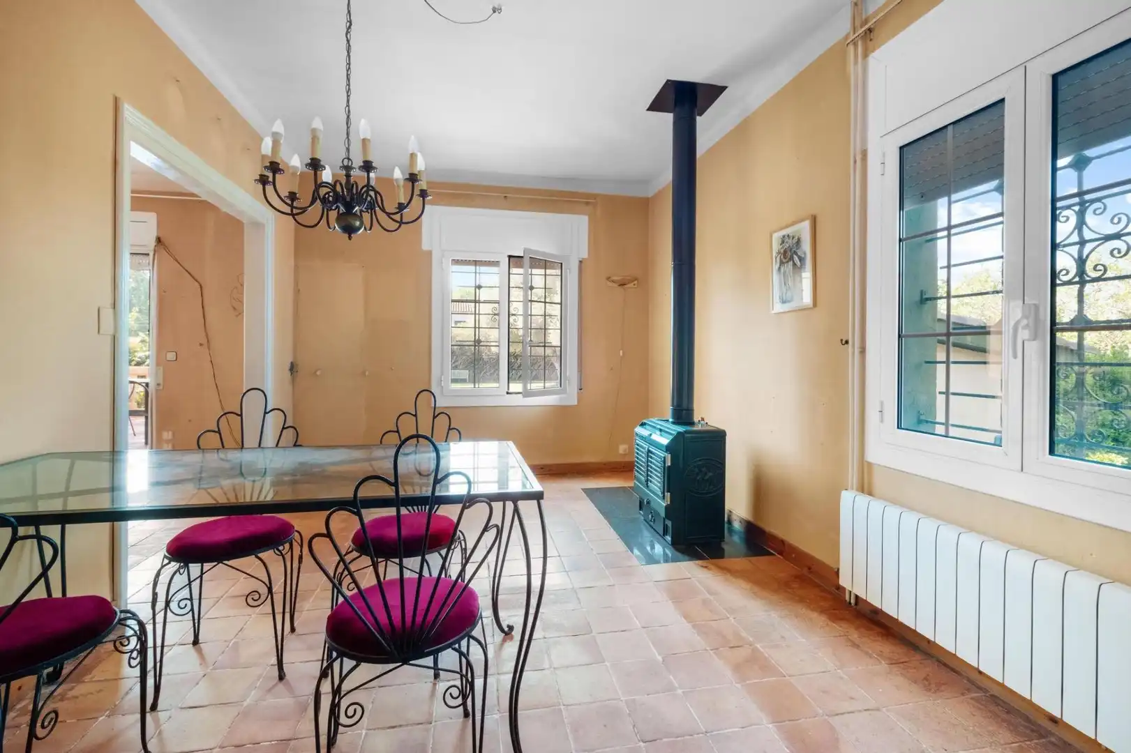 Comedor de Casa o chalet en venta en Sant Pere Pescador con Aire acondicionado, Calefacción y Jardín privado
