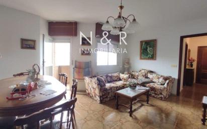 Living room of Flat for sale in Rianxo  with Heating, Terrace and Furnished