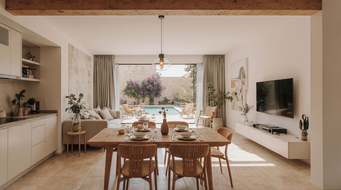 Dining room of Single-family semi-detached for sale in Palamós  with Air Conditioner, Heating and Private garden