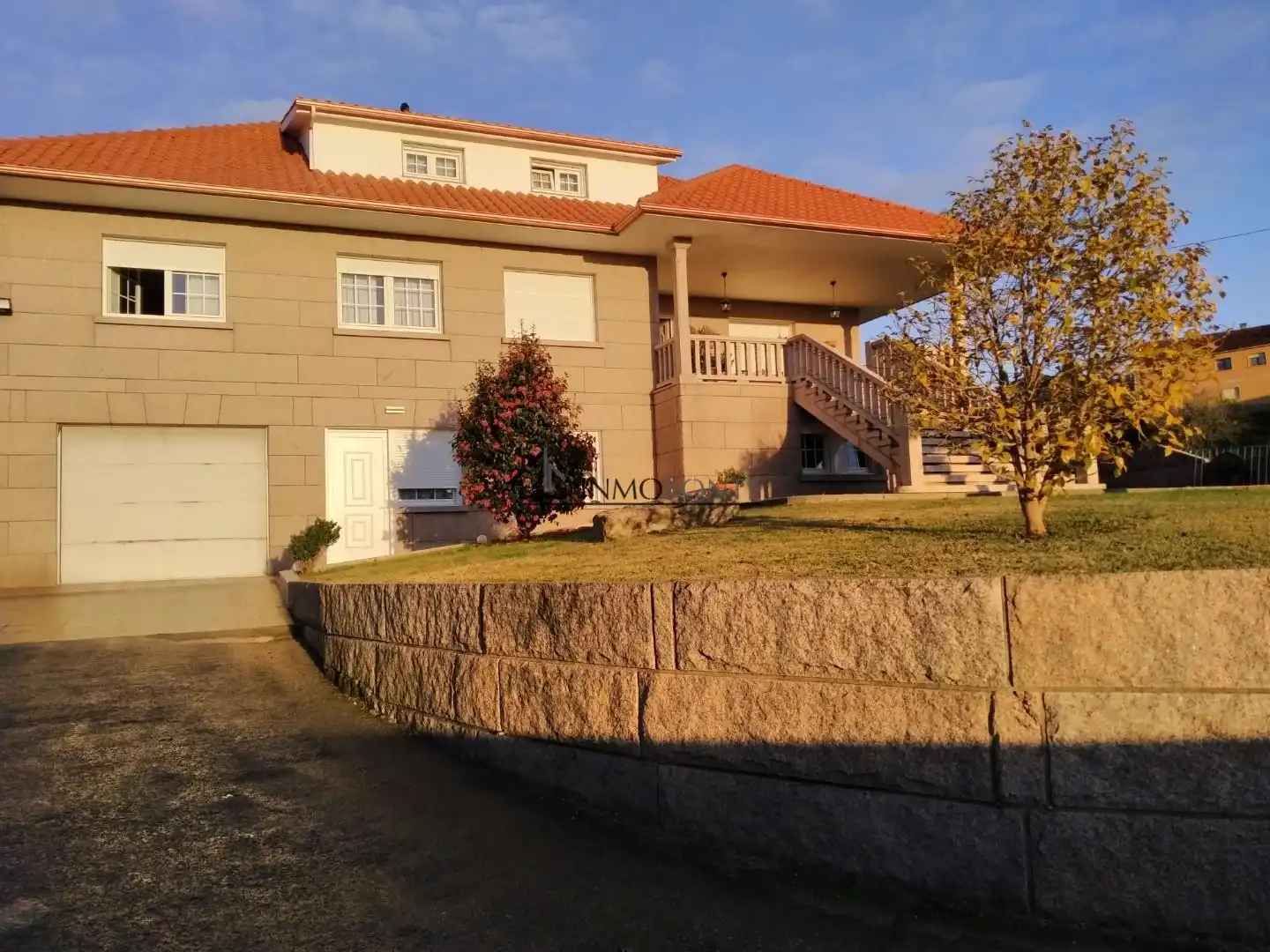 Vista exterior de Casa o xalet en venda en Pontevedra Capital  amb Jardí privat