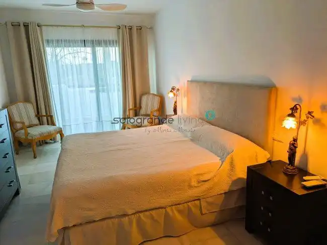 Bedroom of Apartments for rent in Sotogrande  with Air Conditioner, Heating and Terrace