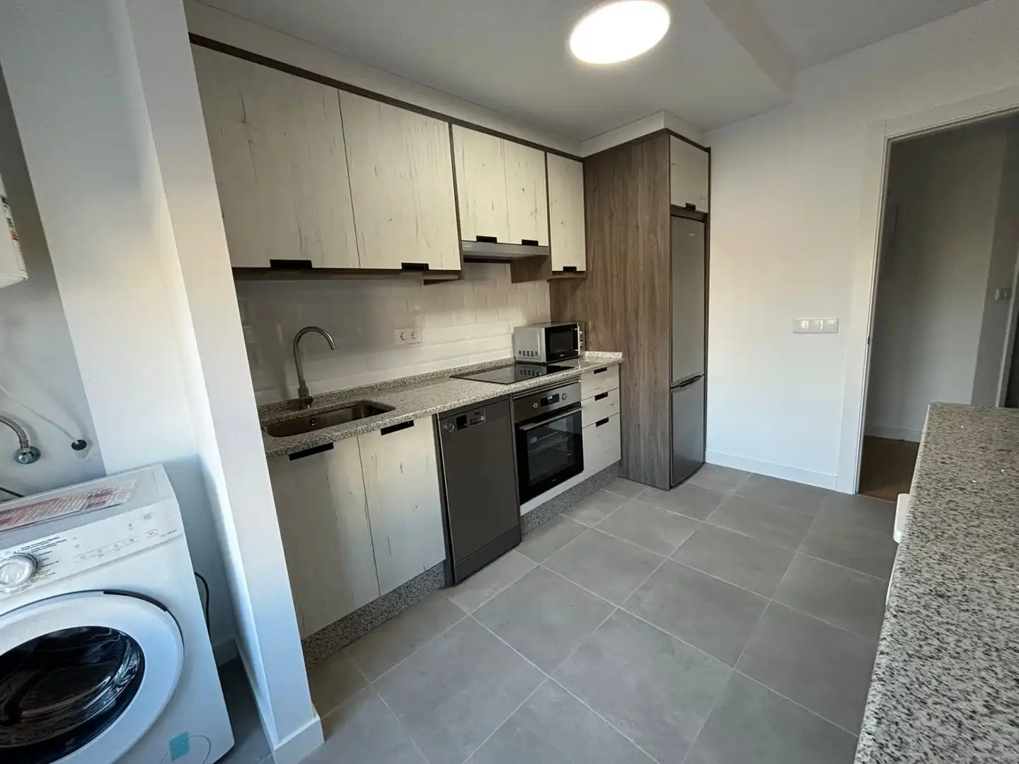 Kitchen of Apartments for rent in Ferrol  with Heating, Storage room and Furnished