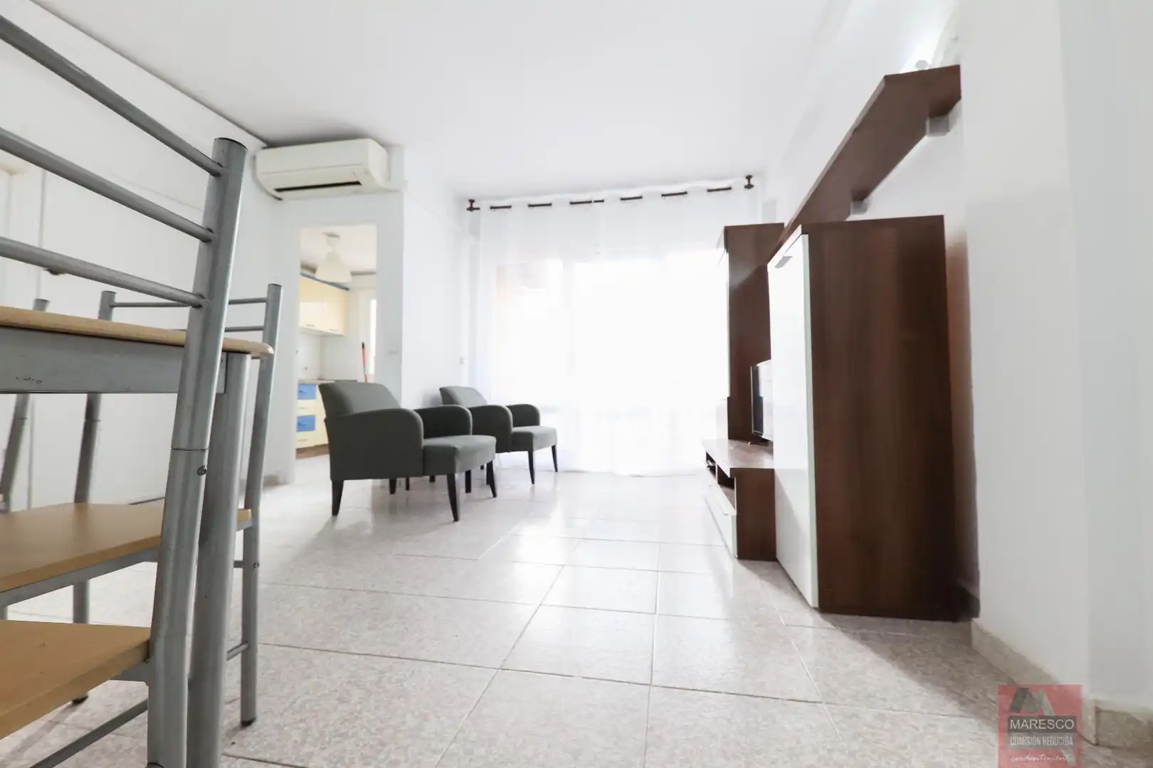 Living room of Flat for sale in Fuengirola  with Air Conditioner, Terrace and Balcony