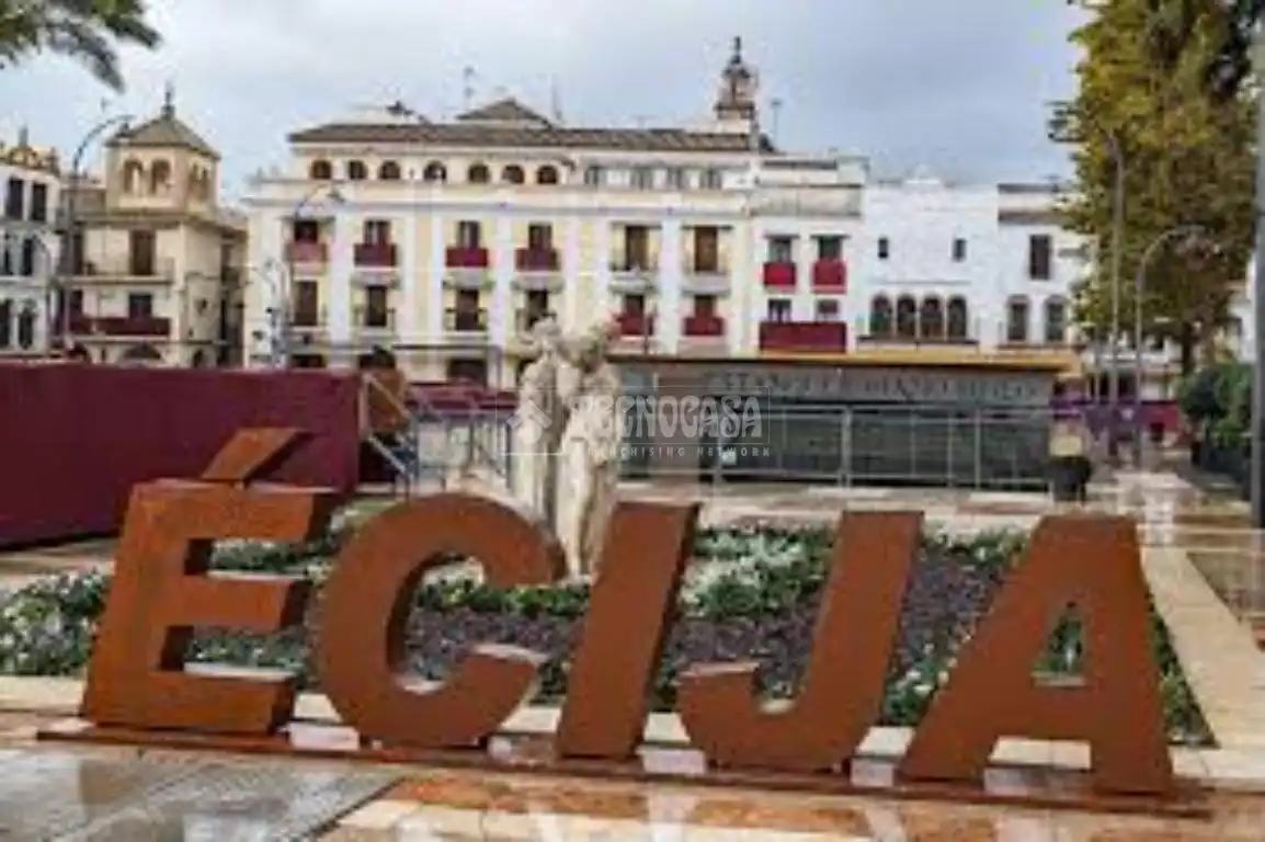 Vista exterior de Piso en venta en Écija con Aire acondicionado, Calefacción y Balcón