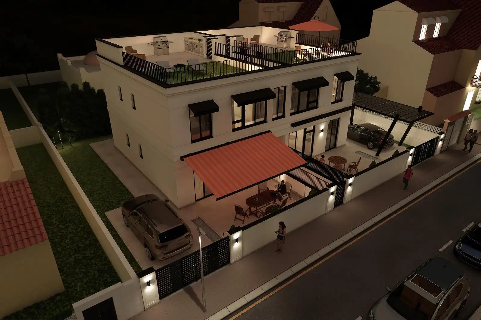 Terraza de Casa o chalet en venta en Torrevieja con Aire acondicionado, Jardín privado y Terraza