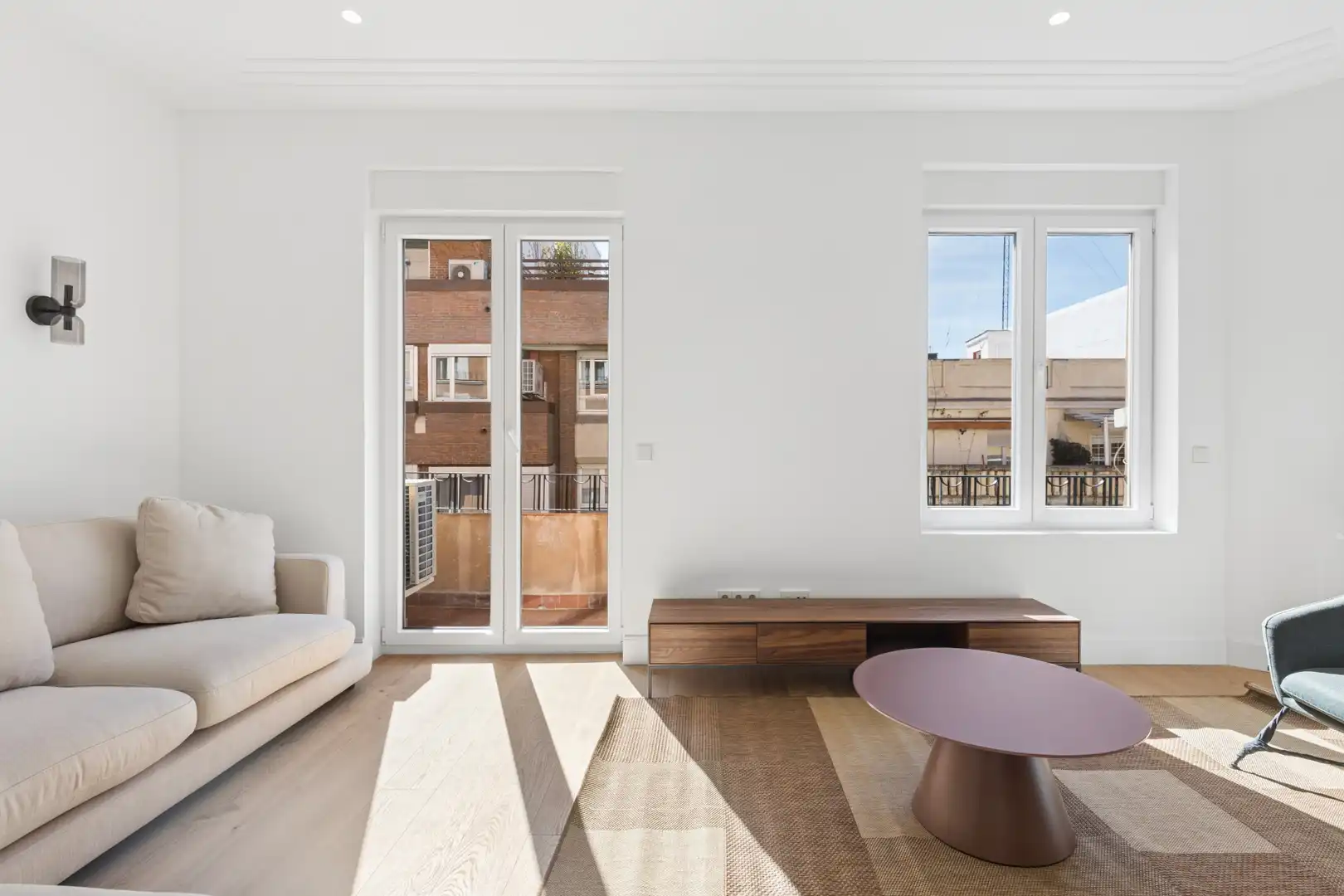 Sala de estar de Piso en venta en Madrid con Aire acondicionado, Calefacción y Parquet