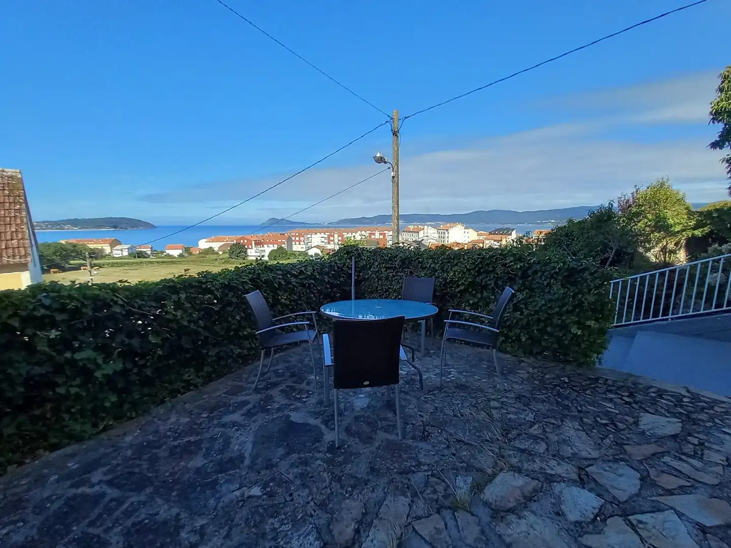 Terrace of Flat for sale in Porto do Son  with Terrace, Storage room and Furnished