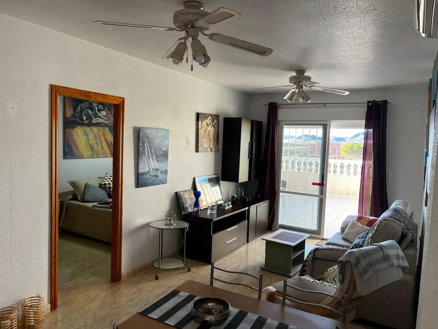 Wohnzimmer von Wohnung zum Verkauf in Cartagena mit Terrasse