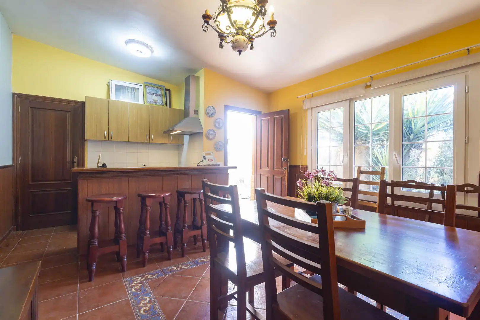 Kitchen of Houses for sale in San Cristóbal de la Laguna  with Private garden, Terrace and Storage room