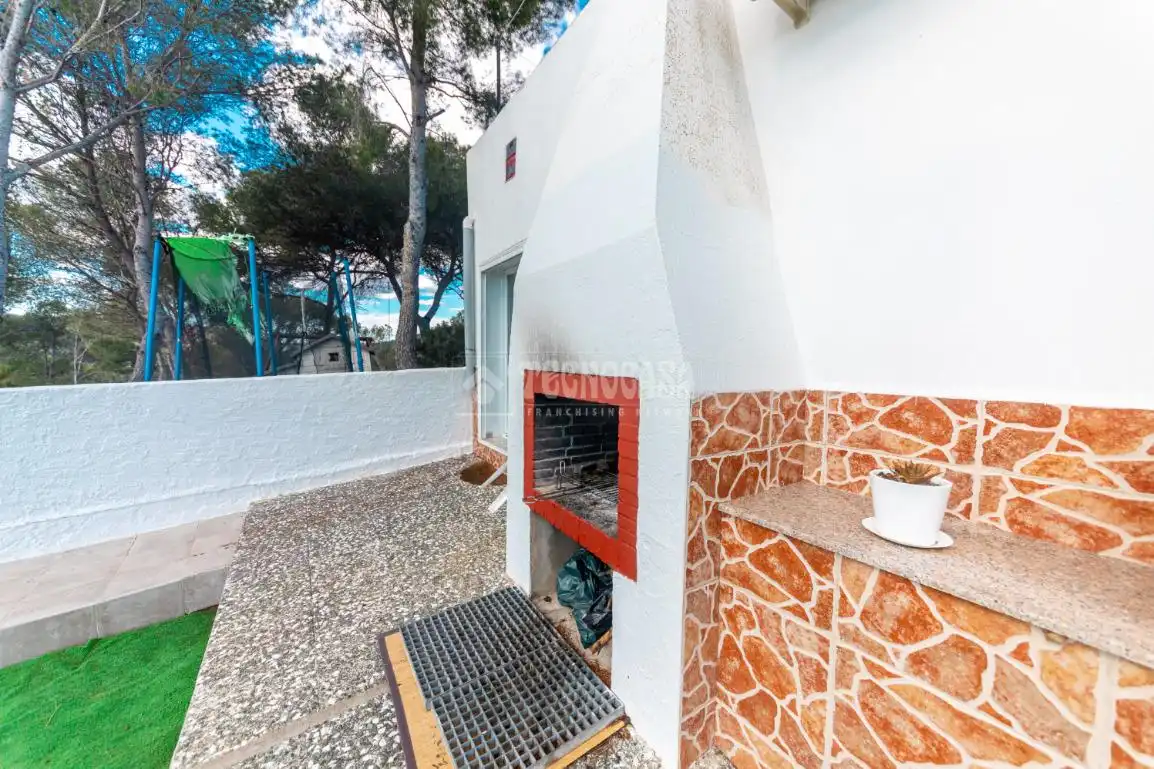 Jardí de Casa o xalet en venda en Cubelles amb Calefacció i Piscina