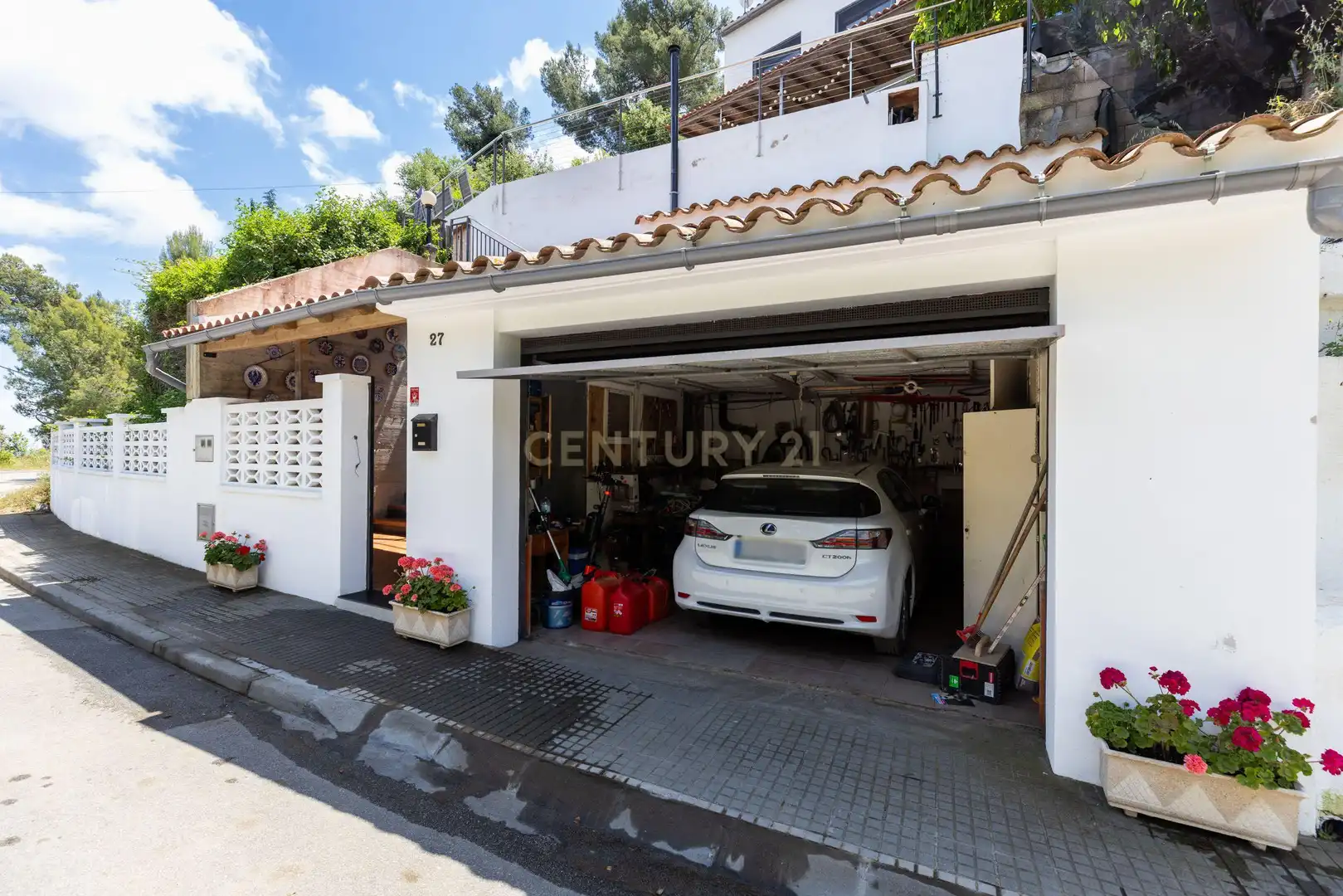 Vista exterior de Casa o chalet en venta en Palafolls con Aire acondicionado, Jardín privado y Piscina