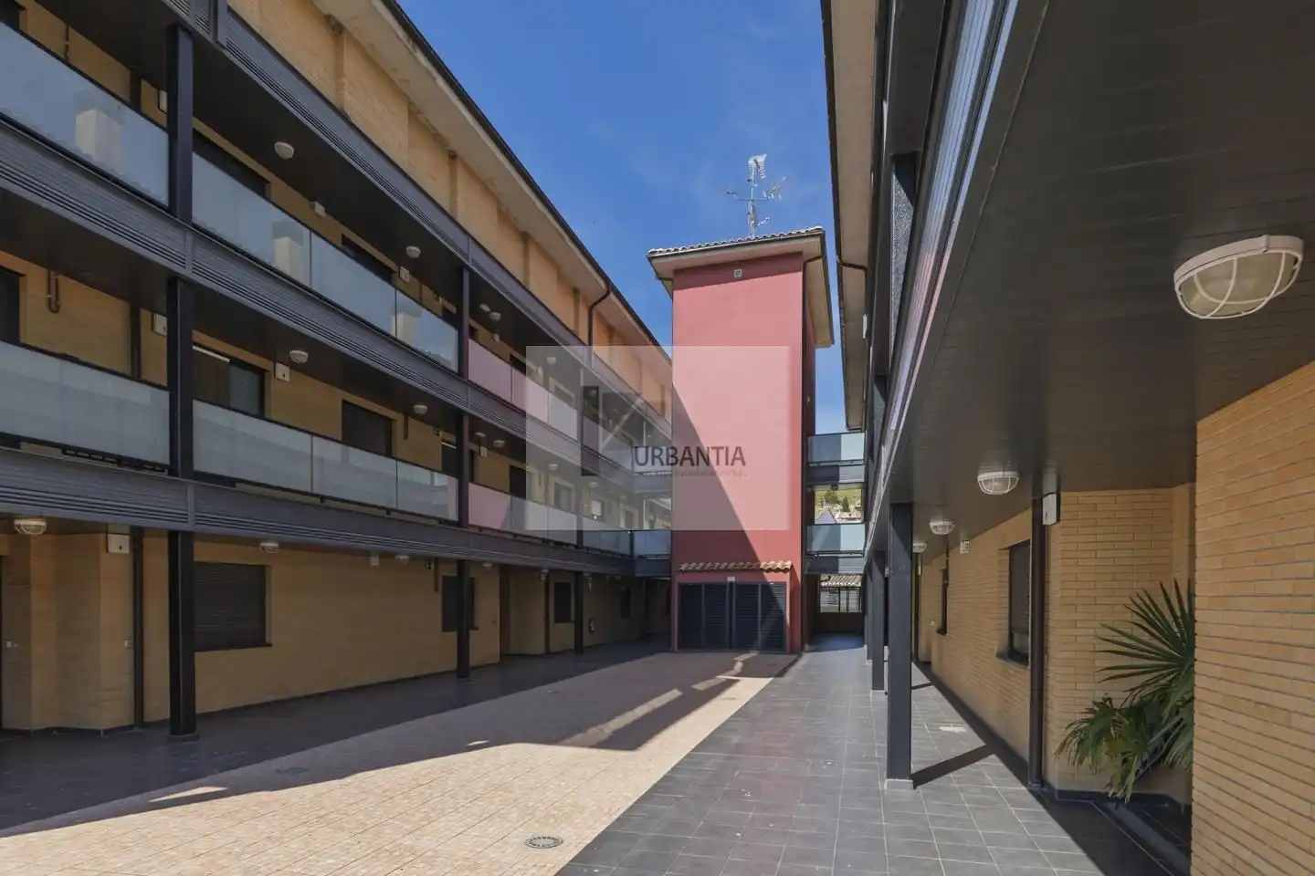 Exterior view of Flat for sale in Larraga  with Heating, Parquet flooring and Terrace