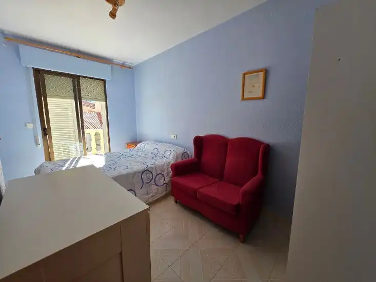 Dormitori de Casa adosada en venda en La Manga del Mar Menor amb Aire condicionat, Jardí privat i Terrassa