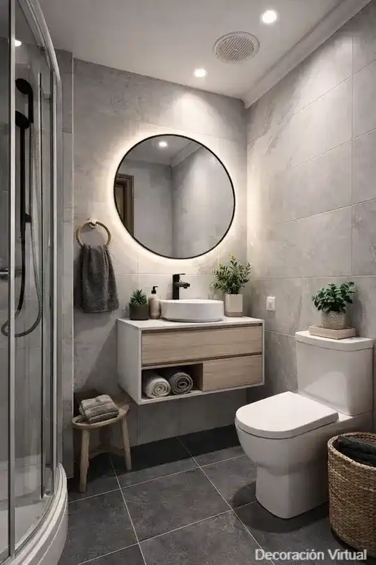 Badezimmer von Wohnung zum Verkauf in Vitoria - Gasteiz mit Heizung und Abstellraum