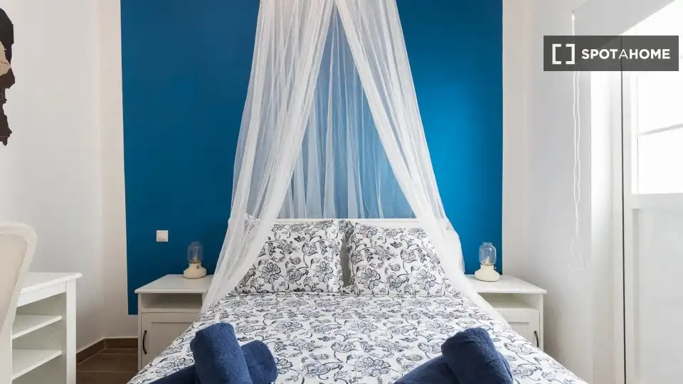 Habitación de Piso para compartir en Las Palmas de Gran Canaria con Aire acondicionado, Terraza y Amueblado