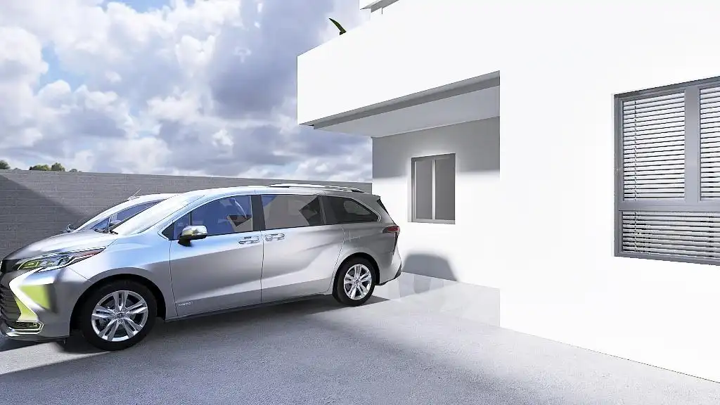 Parking de Casa adosada en venta en Olías del Rey con Calefacción, Jardín privado y Terraza