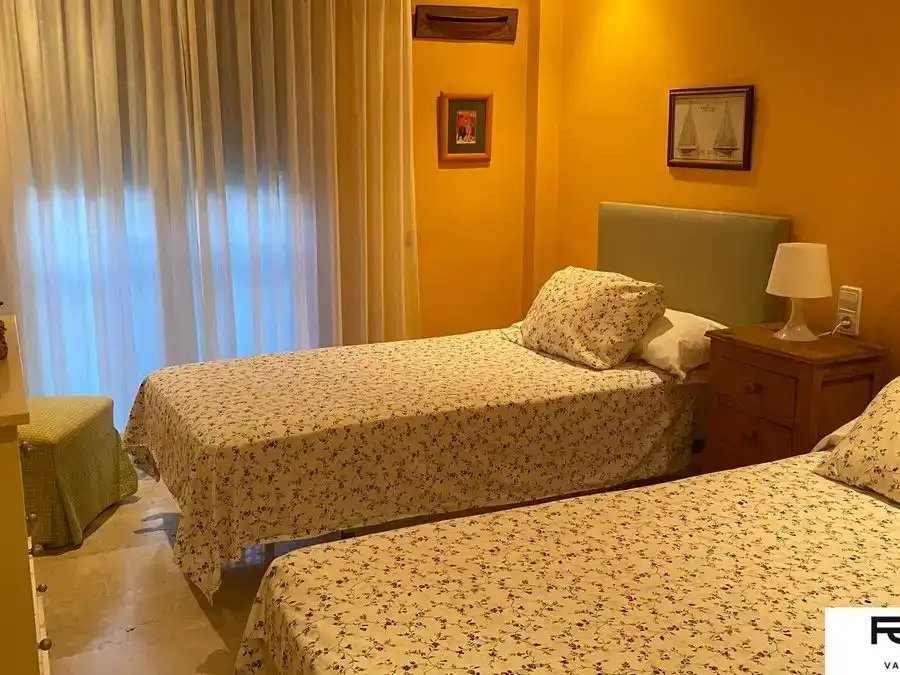 Schlafzimmer von Wohnung zur Miete in Jávea / Xàbia mit Klimaanlage, Privatgarten und Schwimmbad