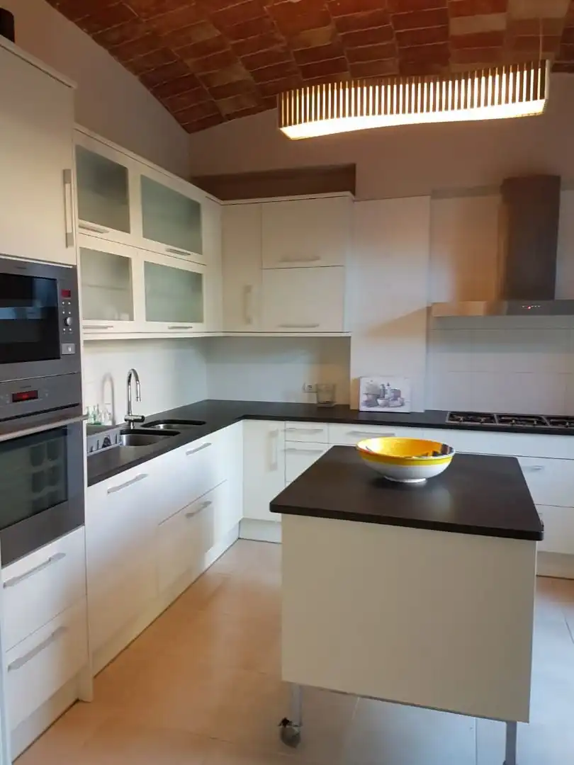 Cocina de Finca rústica en venta en Palafrugell con Aire acondicionado, Jardín privado y Parquet