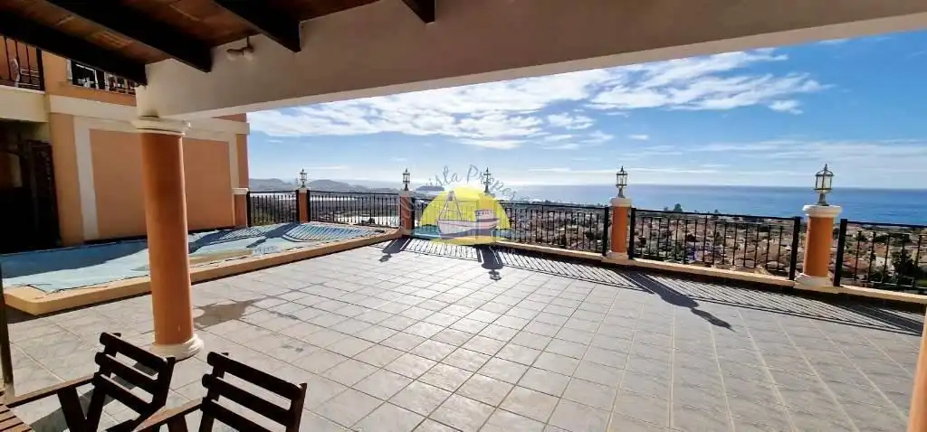 Terraza de Casa o chalet en venta en Mazarrón con Aire acondicionado, Jardín privado y Terraza