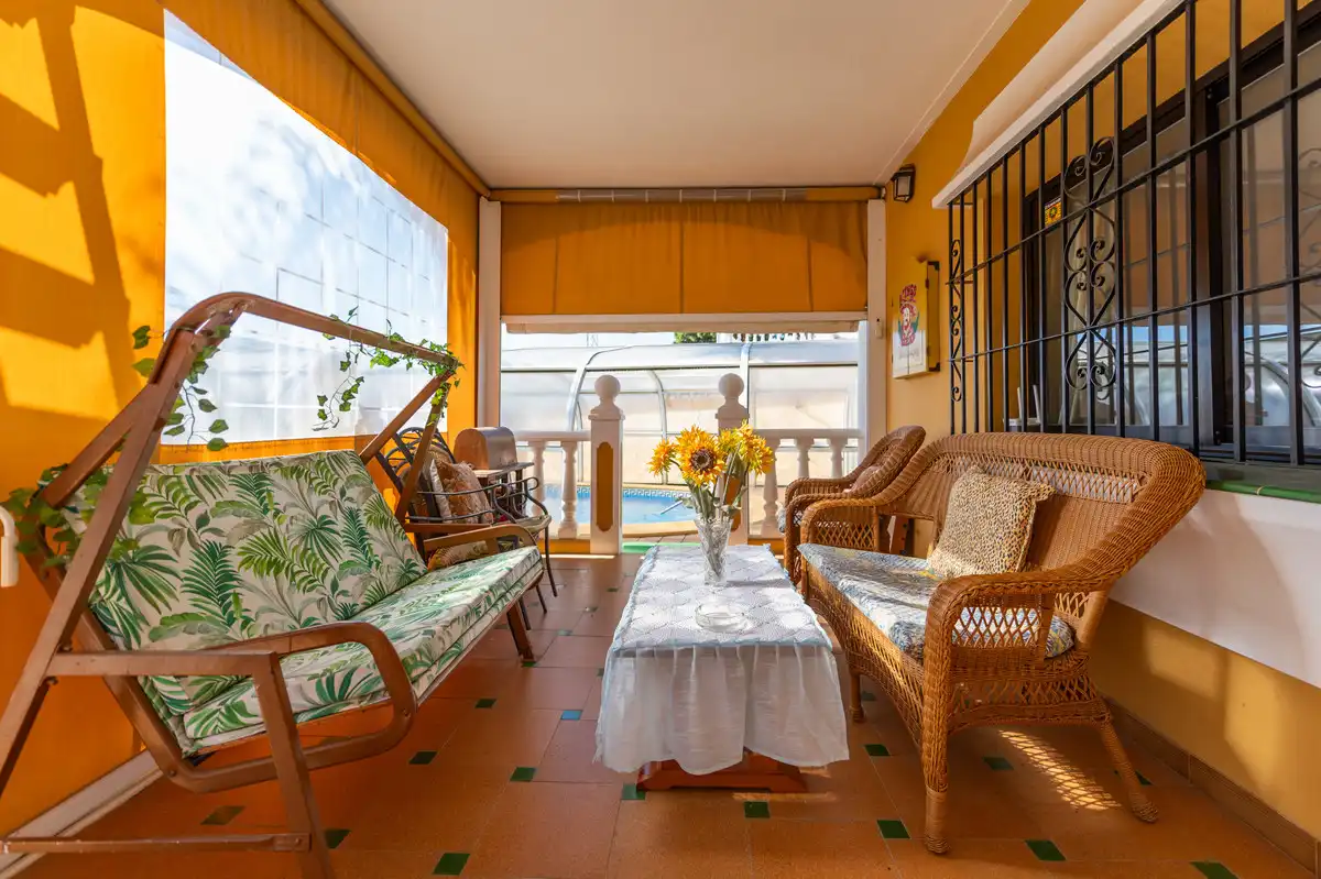 Terraza de Casa adosada en venta en Marbella con Aire acondicionado y Terraza