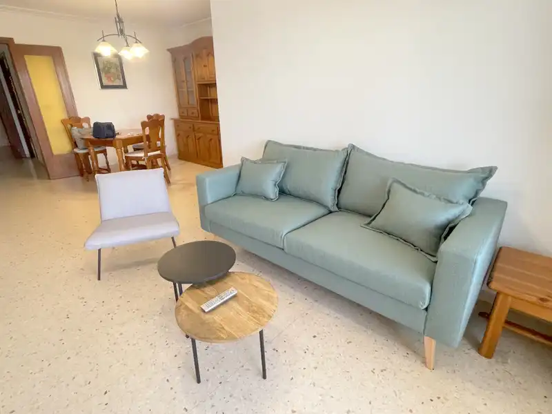 Sala de estar de Piso de alquiler en Alboraya con Amueblado, Horno y Lavadora
